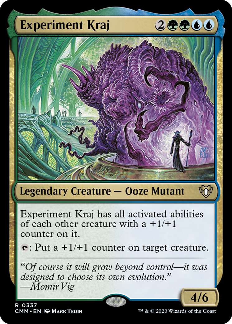 Experiment Kraj [Commander Masters] | Gate City Games LLC