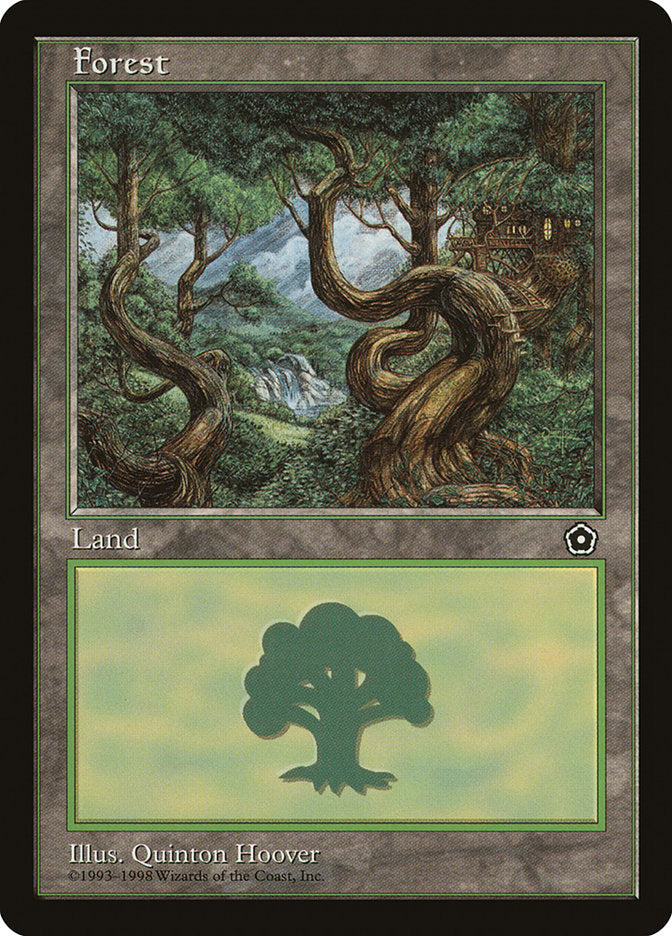 Forest (Treehouse on Right / Green Signature) [Portal Second Age] | Gate City Games LLC