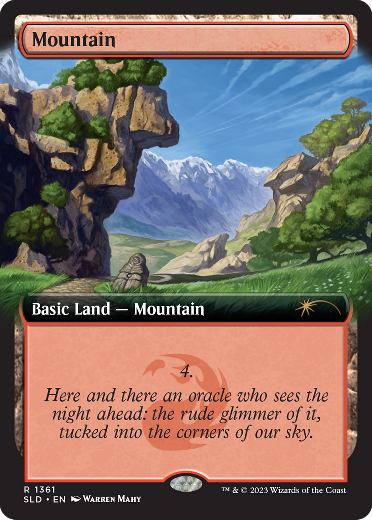 Mountain (1361) [Secret Lair Drop Series] | Gate City Games LLC