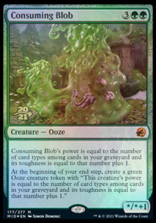Consuming Blob [Innistrad: Midnight Hunt Prerelease Promos] | Gate City Games LLC