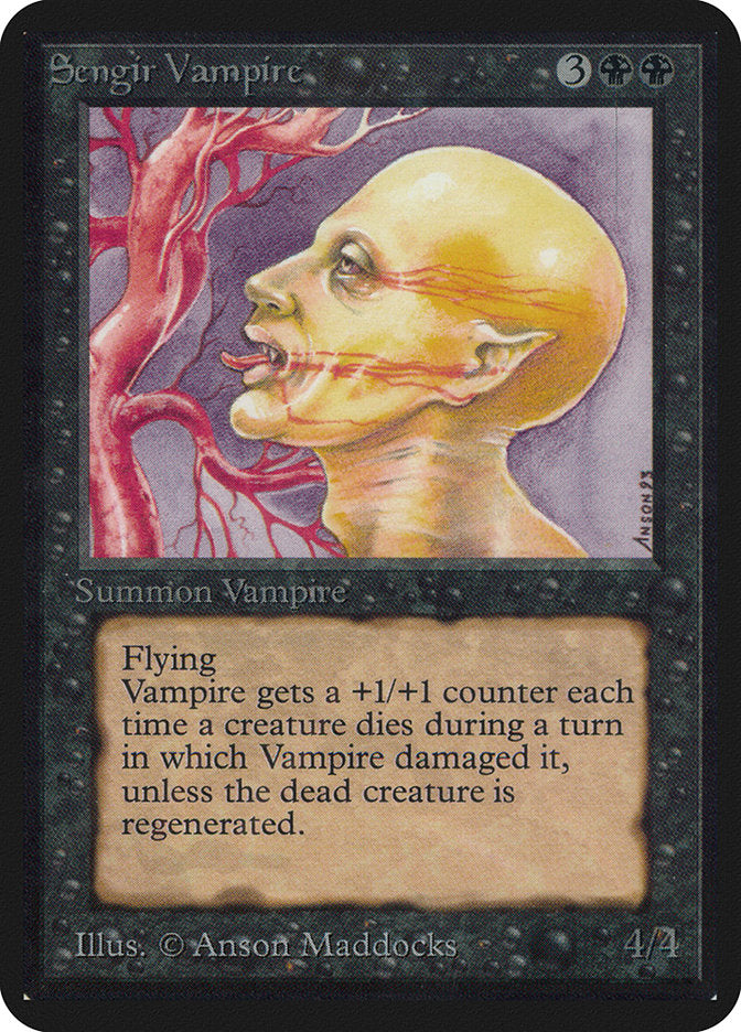 Sengir Vampire [Alpha Edition] | Gate City Games LLC