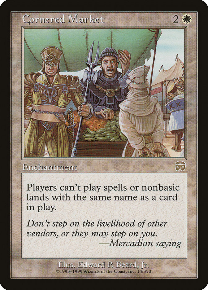 Cornered Market [Mercadian Masques] | Gate City Games LLC