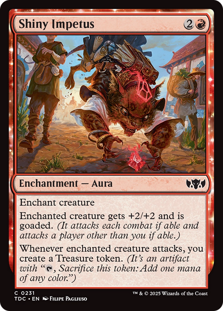 Shiny Impetus [Tarkir: Dragonstorm Commander] | Gate City Games LLC