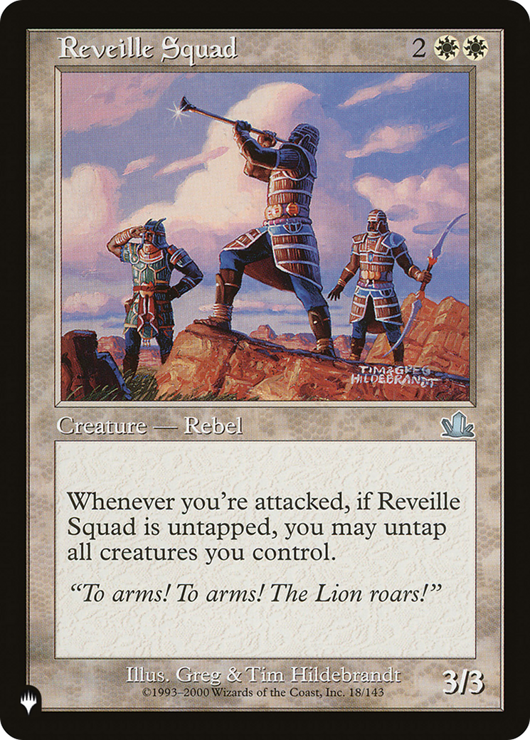 Reveille Squad [The List] | Gate City Games LLC