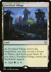 Fortified Village [Phyrexia: All Will Be One Commander] | Gate City Games LLC