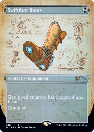 Swiftfoot Boots (Blueprint) [Secret Lair Drop Promos] | Gate City Games LLC