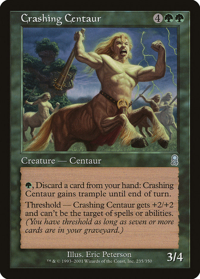 Crashing Centaur [Odyssey] | Gate City Games LLC