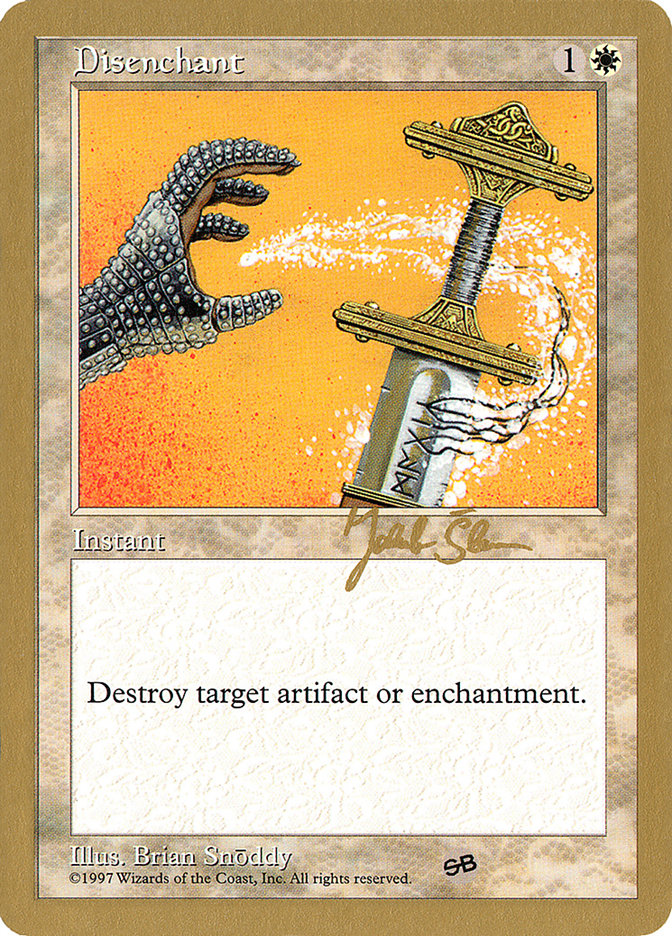 Disenchant (Jakub Slemr) (SB) [World Championship Decks 1997] | Gate City Games LLC