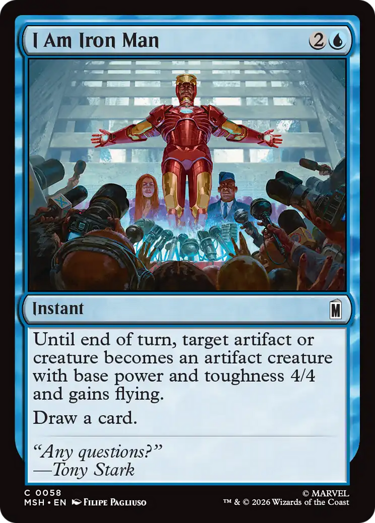 I Am Iron Man [Marvel Super Heroes] | Gate City Games LLC