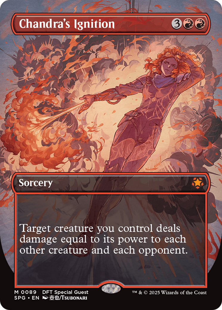 Chandra's Ignition (Borderless) [Aetherdrift Special Guests] | Gate City Games LLC