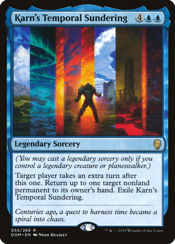 Karn's Temporal Sundering [Dominaria] | Gate City Games LLC
