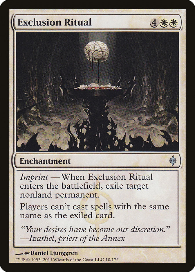Exclusion Ritual [New Phyrexia] | Gate City Games LLC