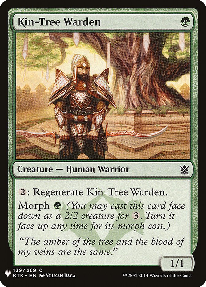 Kin-Tree Warden [Mystery Booster] | Gate City Games LLC