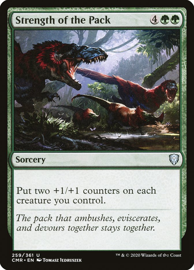 Strength of the Pack [Commander Legends] | Gate City Games LLC