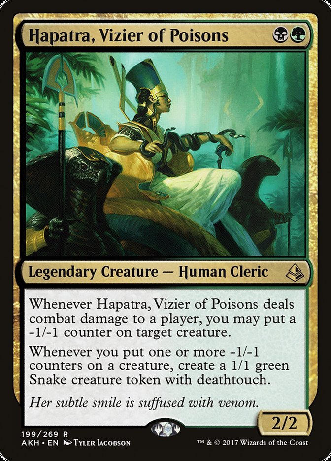Hapatra, Vizier of Poisons [Amonkhet] | Gate City Games LLC
