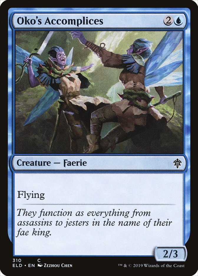 Oko's Accomplices [Throne of Eldraine] | Gate City Games LLC