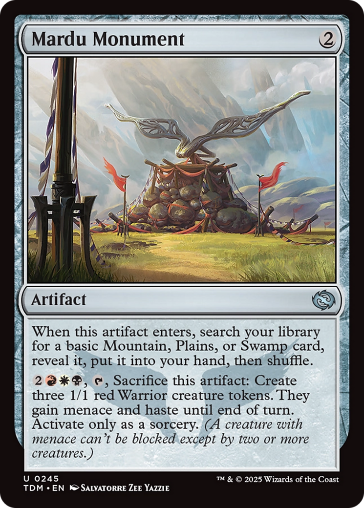 Mardu Monument [Tarkir: Dragonstorm] | Gate City Games LLC