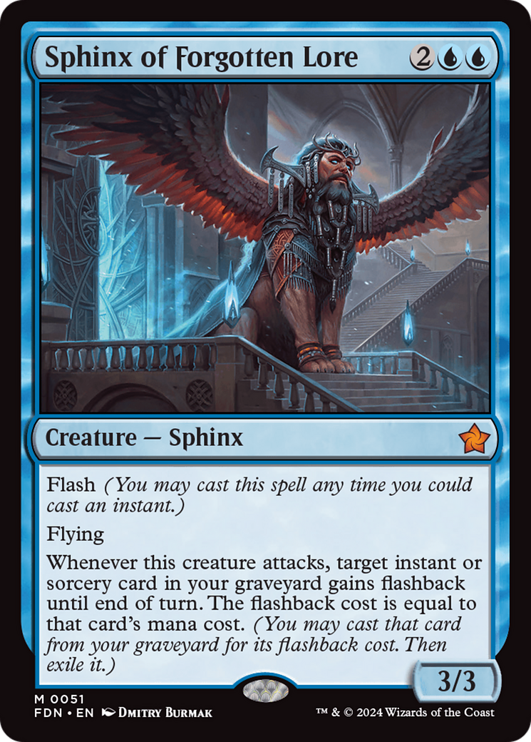 Sphinx of Forgotten Lore [Foundations] | Gate City Games LLC