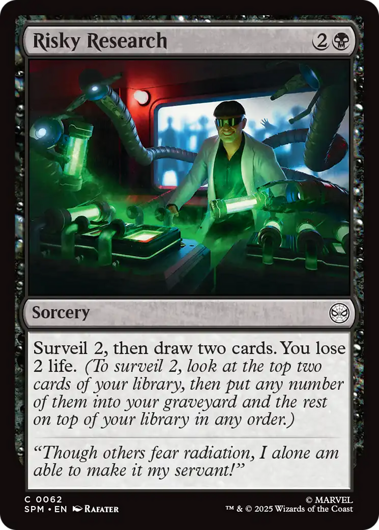 Risky Research [Marvel's Spider-Man] | Gate City Games LLC
