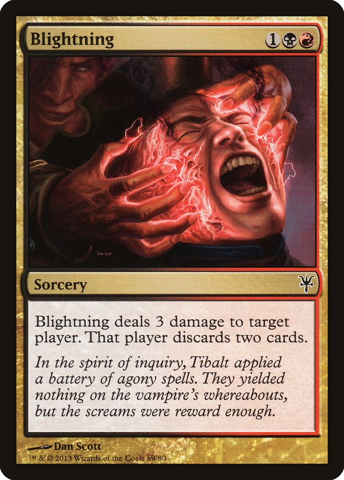 Blightning [Duel Decks: Sorin vs. Tibalt] | Gate City Games LLC