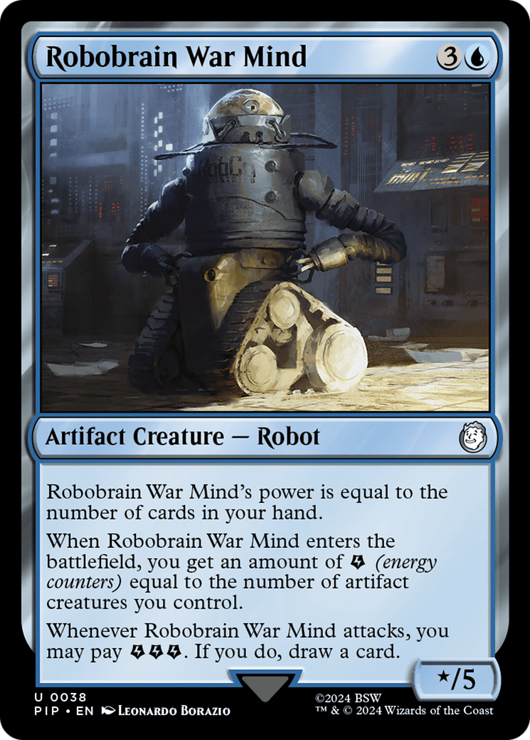 Robobrain War Mind [Fallout] | Gate City Games LLC
