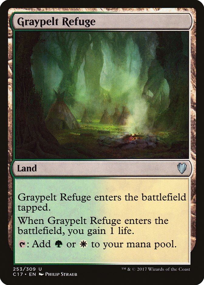 Graypelt Refuge [Commander 2017] | Gate City Games LLC
