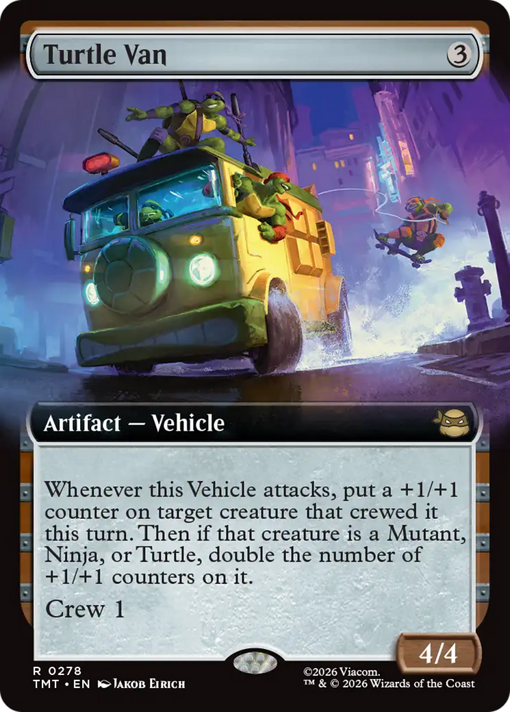 Turtle Van (Extended Art) [Teenage Mutant Ninja Turtles] | Gate City Games LLC