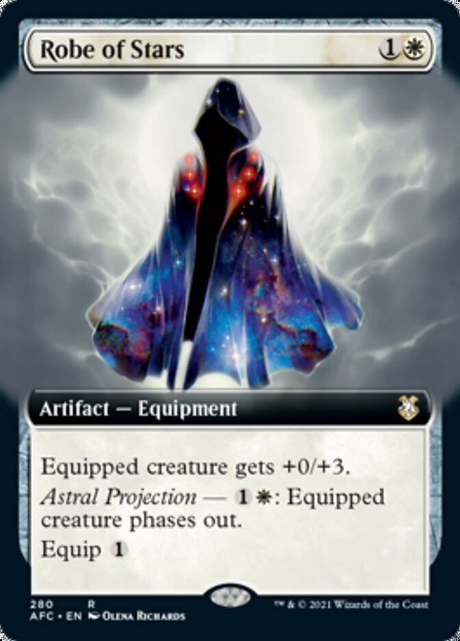 Robe of Stars (Extended Art) [Dungeons & Dragons: Adventures in the Forgotten Realms Commander] | Gate City Games LLC