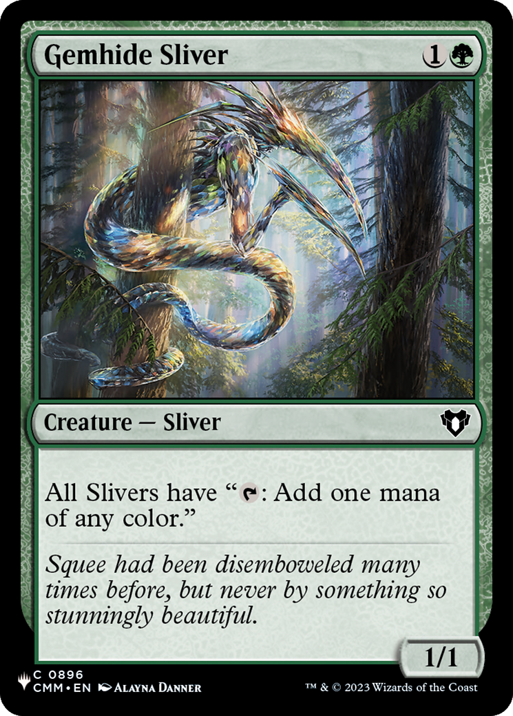 Gemhide Sliver (CMM) [The List] | Gate City Games LLC