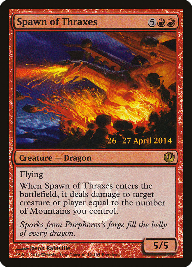 Spawn of Thraxes [Journey into Nyx Prerelease Promos] | Gate City Games LLC