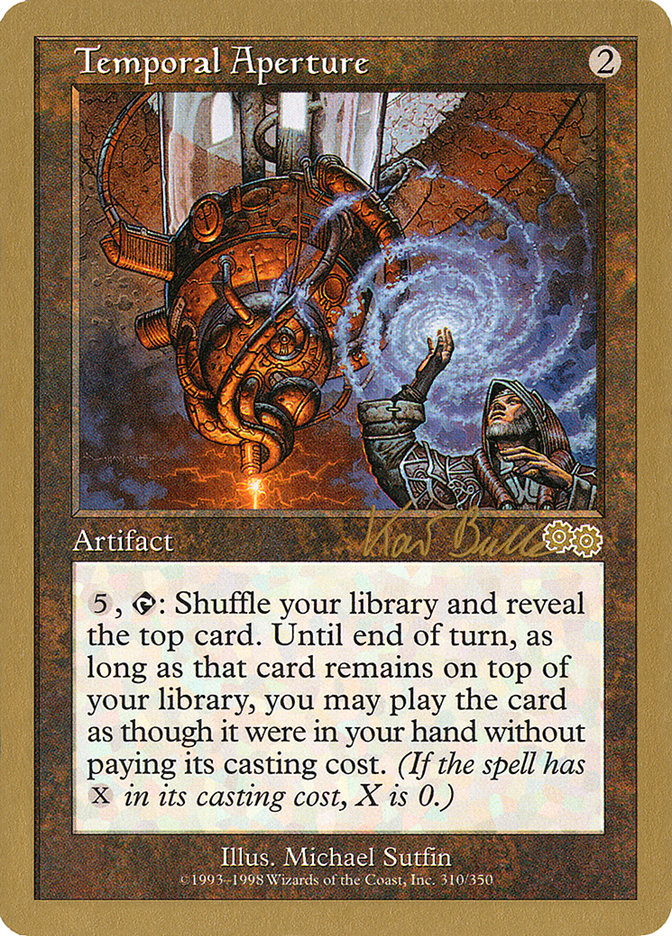 Temporal Aperture (Kai Budde) [World Championship Decks 1999] | Gate City Games LLC