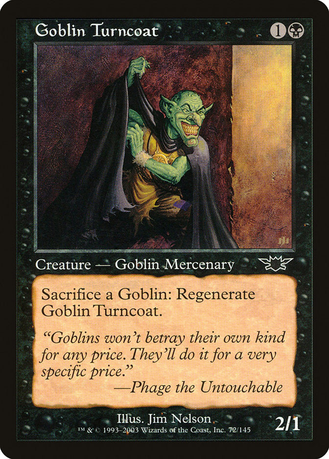 Goblin Turncoat [Legions] | Gate City Games LLC