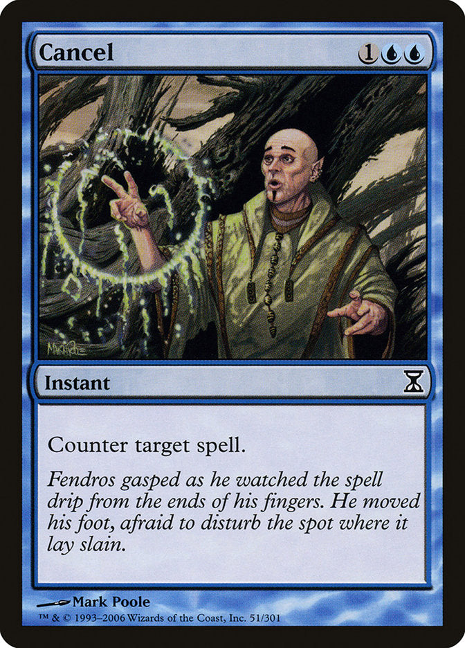 Cancel [Time Spiral] | Gate City Games LLC