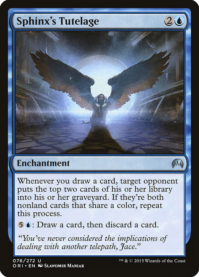 Sphinx's Tutelage [Magic Origins] | Gate City Games LLC