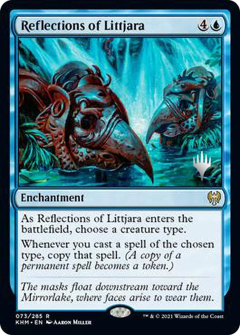 Reflections of Littjara (Promo Pack) [Kaldheim Promos] | Gate City Games LLC