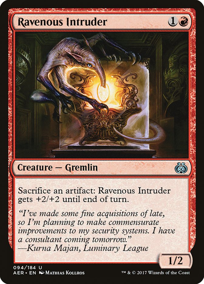 Ravenous Intruder [Aether Revolt] | Gate City Games LLC