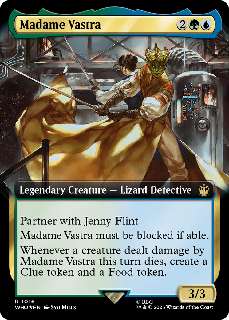Madame Vastra (Extended Art) (Surge Foil) [Doctor Who] | Gate City Games LLC