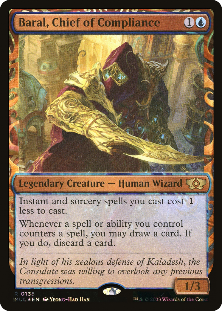 Baral, Chief of Compliance (Halo Foil) [Multiverse Legends] | Gate City Games LLC