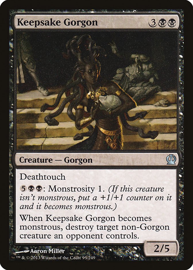 Keepsake Gorgon [Theros] | Gate City Games LLC