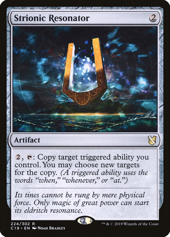 Strionic Resonator [Commander 2019] | Gate City Games LLC