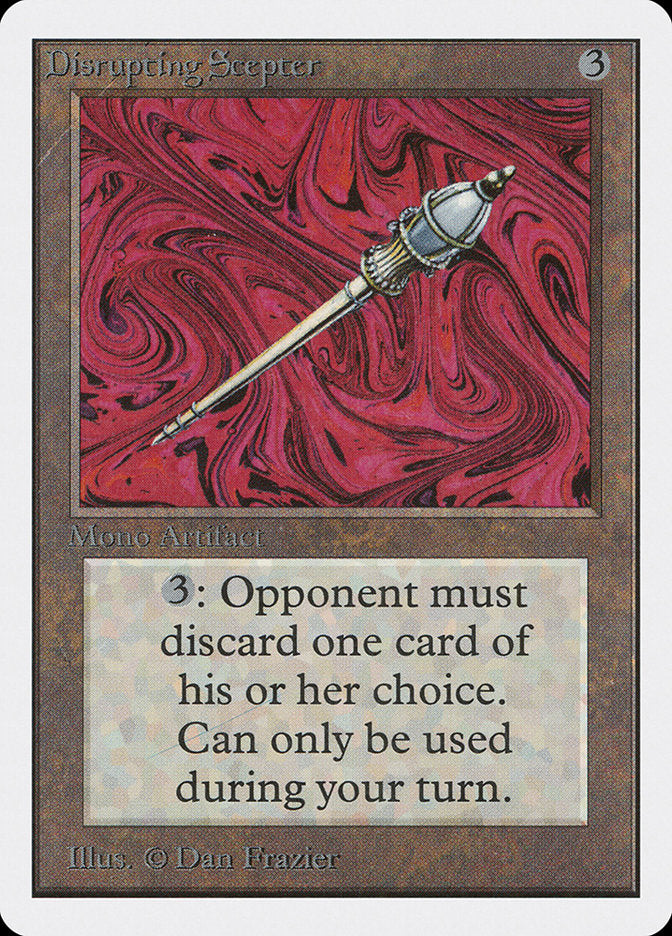 Disrupting Scepter [Unlimited Edition] | Gate City Games LLC