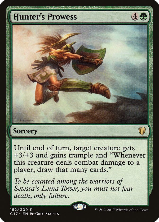 Hunter's Prowess [Commander 2017] | Gate City Games LLC