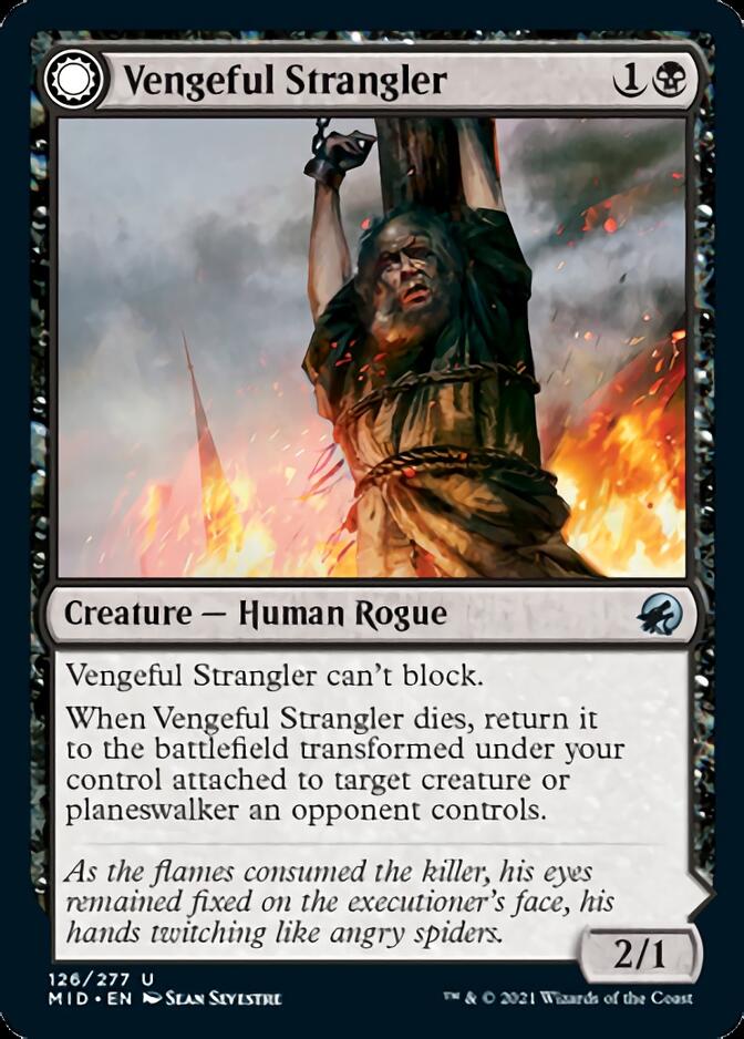 Vengeful Strangler // Strangling Grasp [Innistrad: Midnight Hunt] | Gate City Games LLC