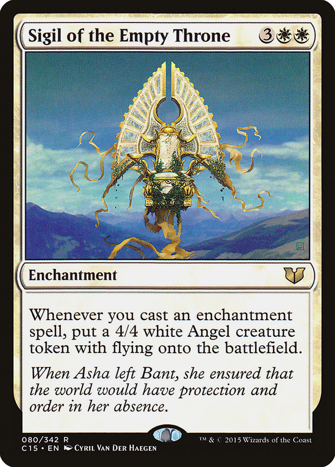 Sigil of the Empty Throne [Commander 2015] | Gate City Games LLC