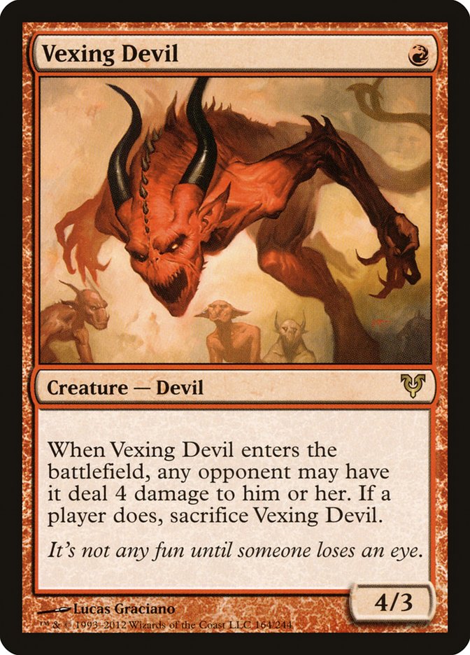 Vexing Devil [Avacyn Restored] | Gate City Games LLC
