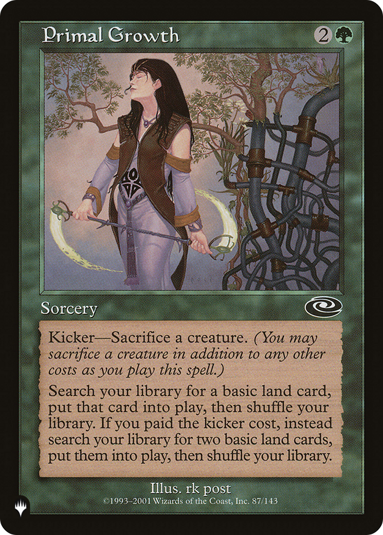 Primal Growth [The List] | Gate City Games LLC