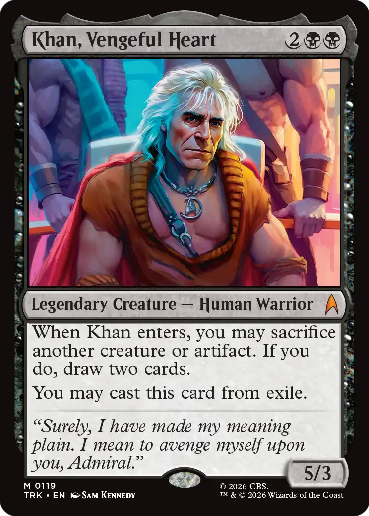 Khan, Vengeful Heart [Star Trek] | Gate City Games LLC