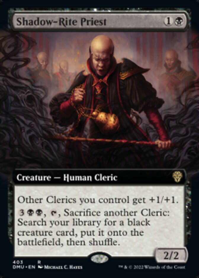 Shadow-Rite Priest (Extended Art) [Dominaria United] | Gate City Games LLC