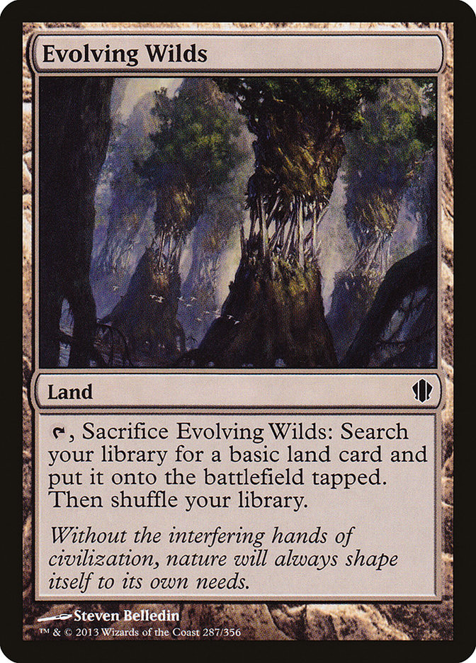 Evolving Wilds [Commander 2013] | Gate City Games LLC