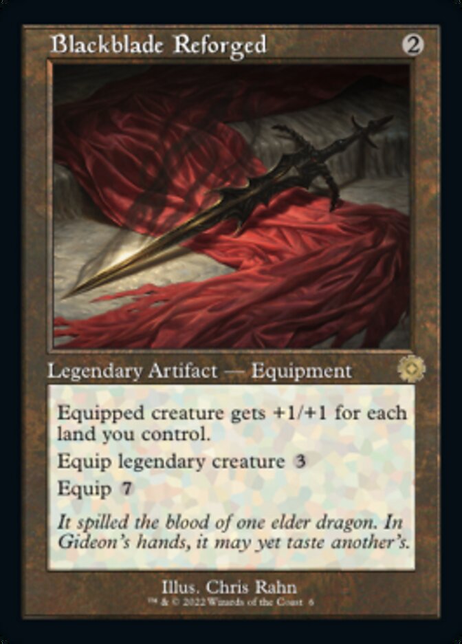 Blackblade Reforged (Retro) [The Brothers' War Retro Artifacts] | Gate City Games LLC